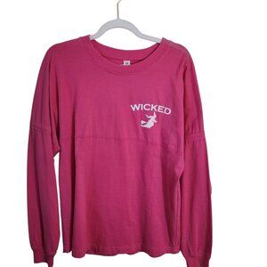 Wicked Salem Massachusetts Witch Hot Pink Shirt Size XS